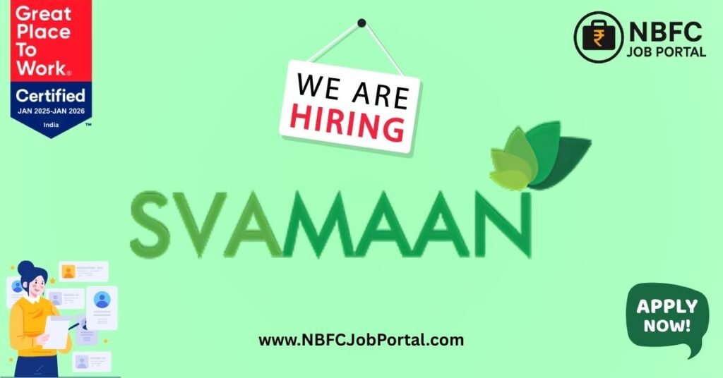 Apply for Loan Officer jobs in Bihar with Svamaan Financial Services Pvt. Ltd. Great opportunity in microfinance with fixed salary and incentives.