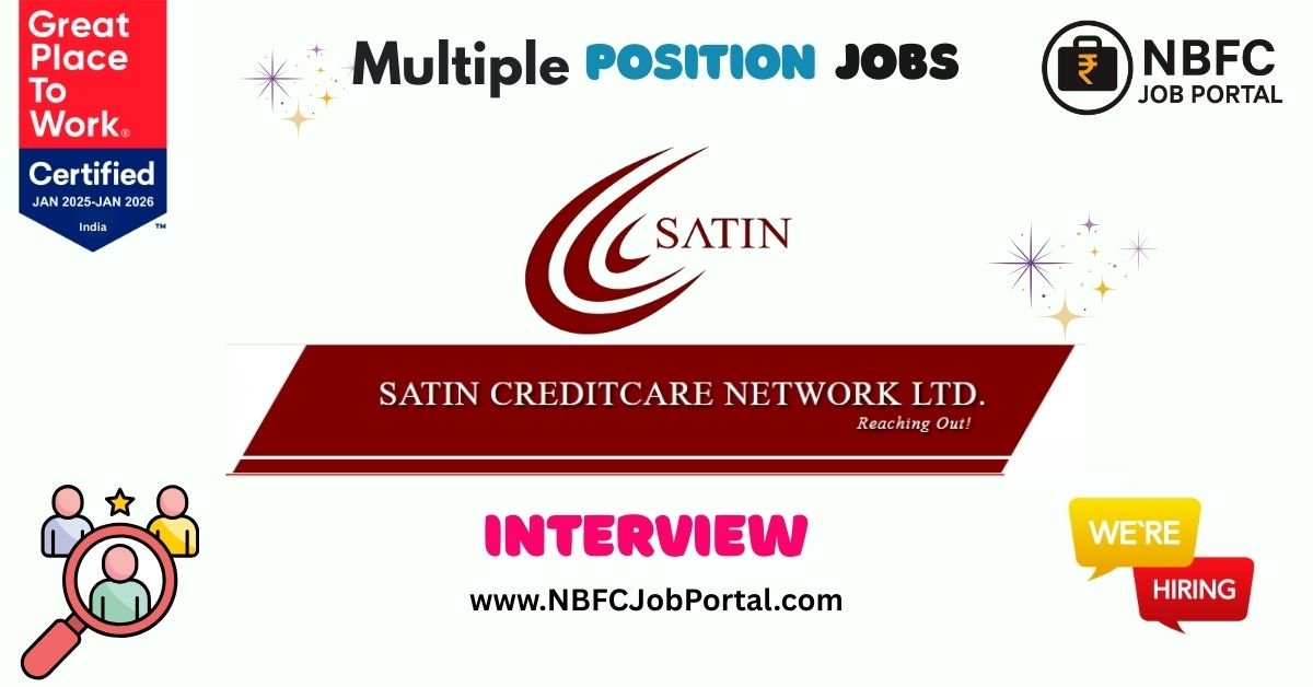 Satin Creditcare Careers Malda & Dinajpur job opportunities