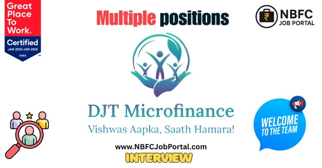 Microfinance Job in UP 2025 – Apply Online