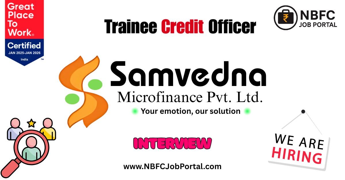 Samvedna Microfinance Pvt Ltd Job Near Me in UP - Latest microfinance and NBFC job opportunities