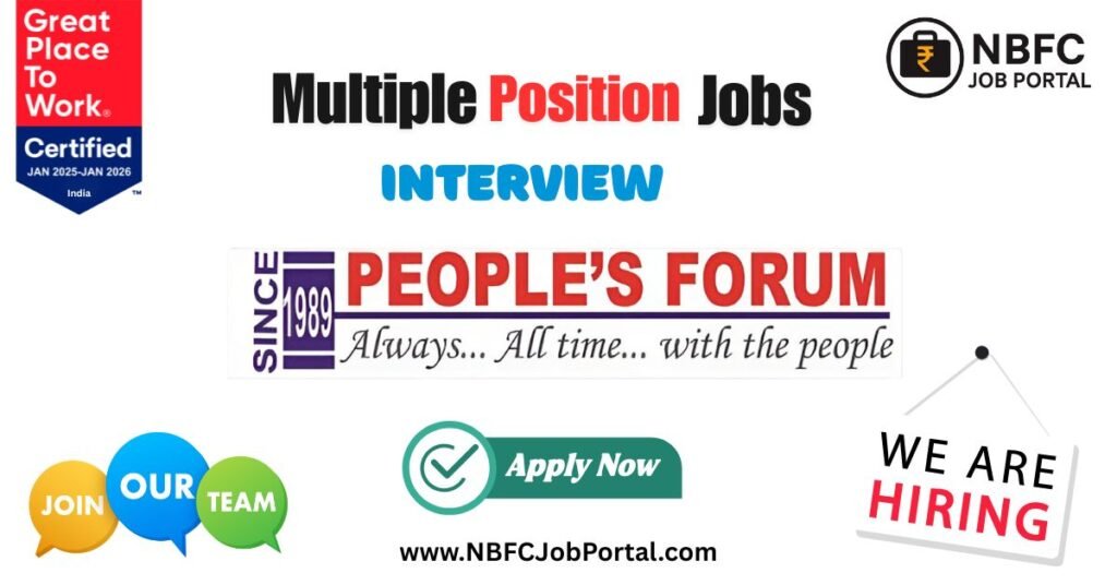 People’s Forum Job Near Me Bihar career opportunities