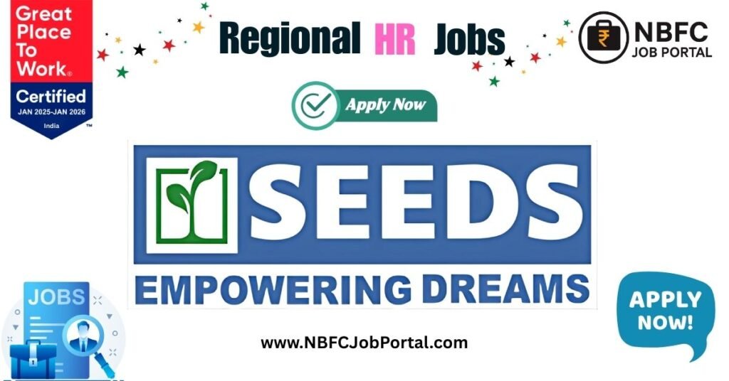 Regional HR Jobs in Gorakhpur and Jind - Latest HR Vacancies in NBFC and BFSI Sector