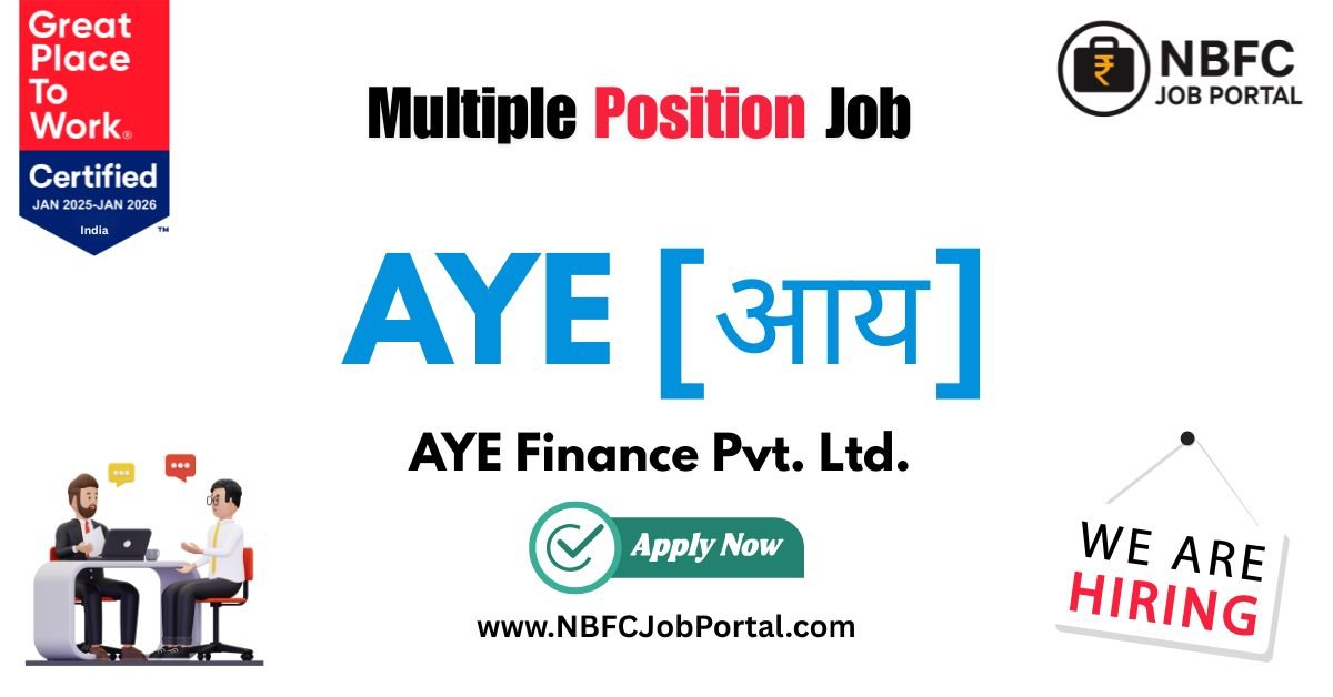 AYE Finance Job Vacancy 2025 – Apply Online for Latest AYE Finance Openings